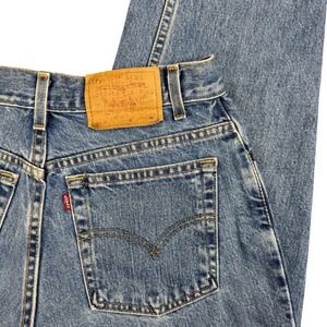 Vtg Levi's 550 Women's Jeans Size 10 M‎ Medium Blue Relaxed Tapered Leg 90s 1996